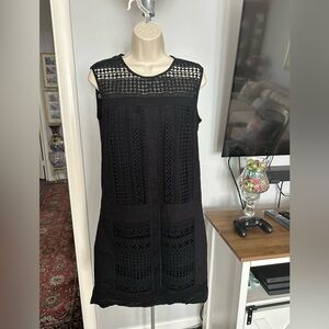 J.CREW Elegant Black Lace Dress size TXS